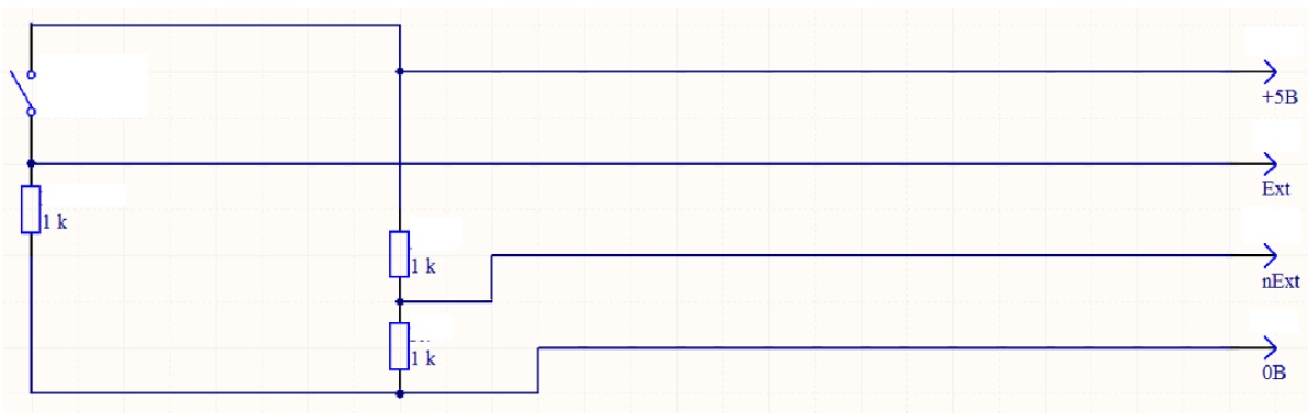 Подключение внешних сигналов